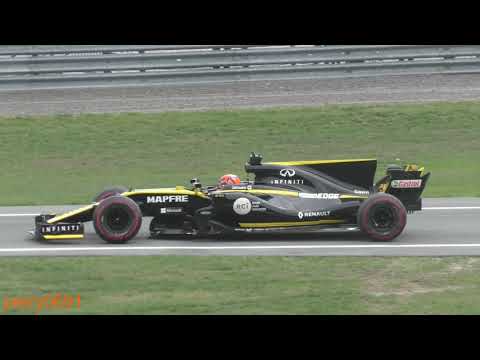 Gamma Racing day 2019 RENAULT R.S.17 F1 Team Demo