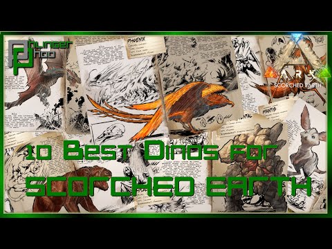 Top 10 Dinosaurs to Tame for Scorched Earth - Ark Basics