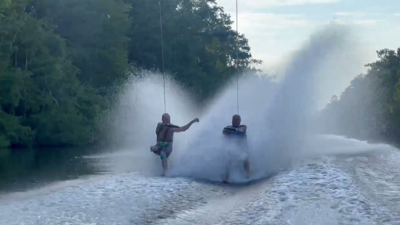 Barefoot Water Skiing With a One Legged Man || ViralHog