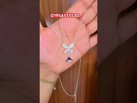 22 k silver set #foryou #shortvideo #necklace