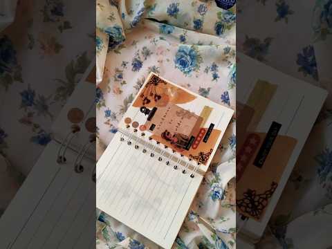 vintage journal🤎🤎/#journal #shorts #vintagejournal /sc studio