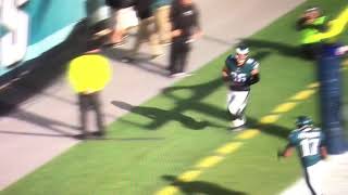Eagles Team posse TD celebration: Eagles vs Bears NFL Week 12