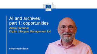 AI and archives part 1: opportunities