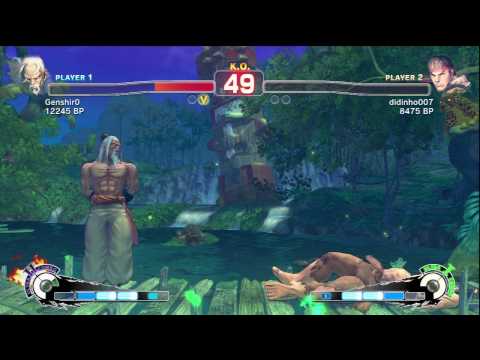 SSF4: Genshir0 (Gen) VS didinho007 (Ryu)