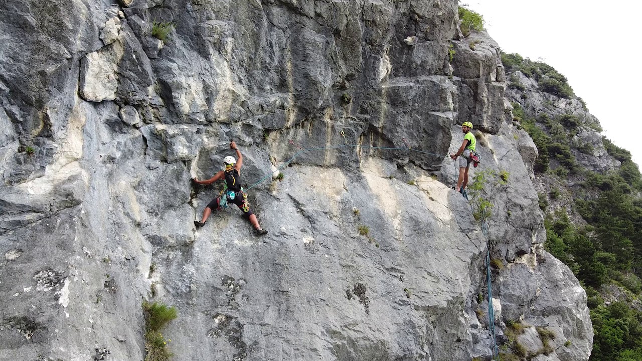 Via Bella e Cattiva - Falesia Regina del Lago - Valle di Ledro (TN)