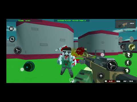 Blocky Gun Warfare Zombie