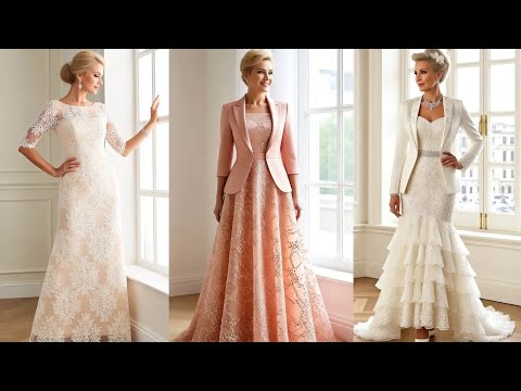 Elegante Brautkleider für Bräute über 50