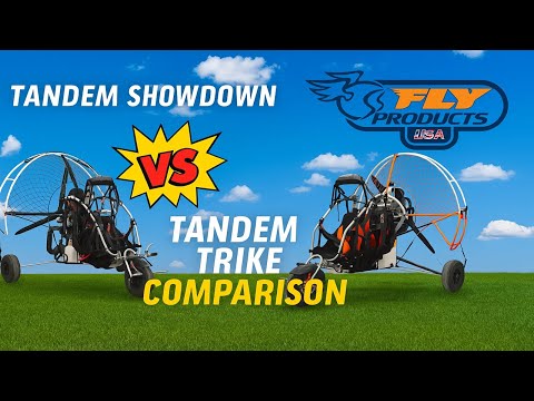 Best Tandem Paramotor Trikes? Fly Products Full Comparison from 36HP to 65HP (Xenit & Eco 2 Series)