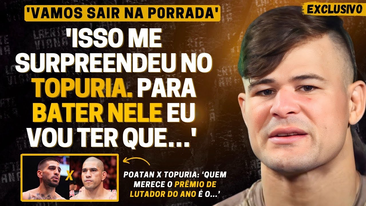 EXCLUSIVO! DIEGO LOPES ANALISA COMO VENCER TOPURIA E SURPREENDE SOBRE PRÓXIMA LUTA NO UFC