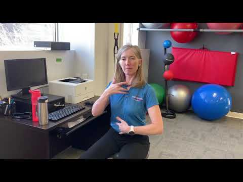 Relieving upper back tension