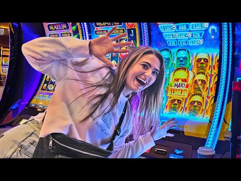 My First Jackpot EVER on The New Frankenstein Game!!!