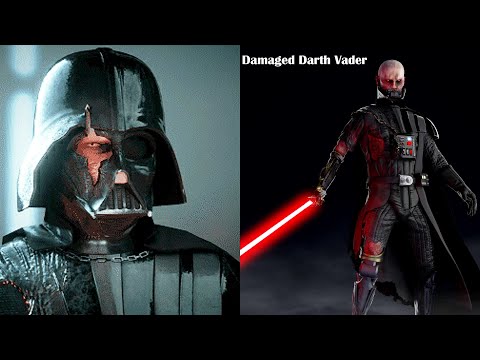 Battle damaged | Darth Vader mod (helmet crack & helmetless) | Star Wars Battlefront 2 | 2k 60FPS