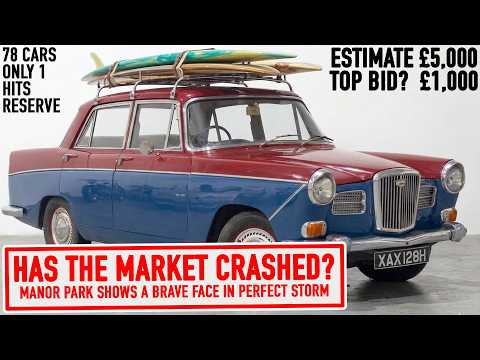 THE CLASSIC CAR MARKET IS IN TROUBLE. Look at these sale results 😲😲