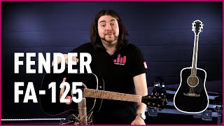 Video thumbnail for Fender FA-125 Western Guitar Impression | Bax Music UK by Bax Music UK