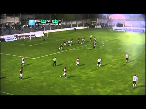 Quería hacer el gol olímpico.Santamarina-Patronato.Fecha 9.Primera B Nacional 2014.FTP