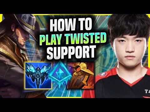 LEARN HOW TO PLAY TWISTED FATE SUPPORT LIKE A PRO! - T1 Keria Plays Twisted Fate Support vs Nautilus