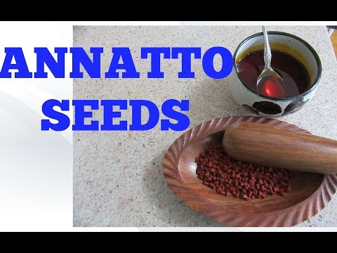 Annatto seed oil