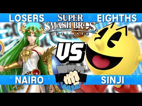 Collision 2019 Losers Eighths - Nairo (Palutena) vs Sinji (Pac-Man) - Smash Ultimate