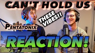 Pentatonix - Can&#39;t hold us (Macklemore Cover &amp; Ryan Lewis) FIRST REACTION! (THESE VIBES ARE UNREAL!)