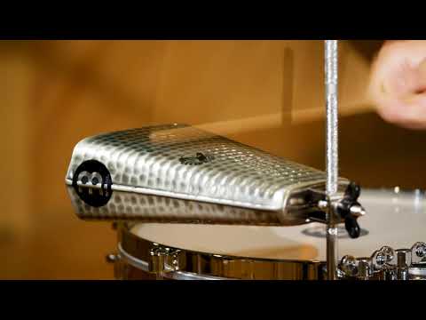 MEINL Percussion 8" Cowbell Hammered Series Steel - STB80BHH-S