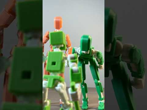 The new guy #stopmotion #3dprint #3dprinting #dummy13 #t13 #actionfigures #animation