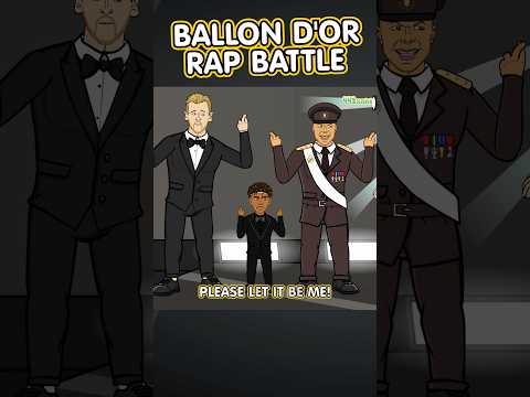 Ballon d’Or rap battle🏆 #ballondor #football