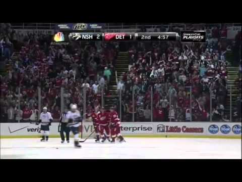 Pavel Datsyuk Pick-Pocket Goal (Predators vs. Red Wings Game 3)