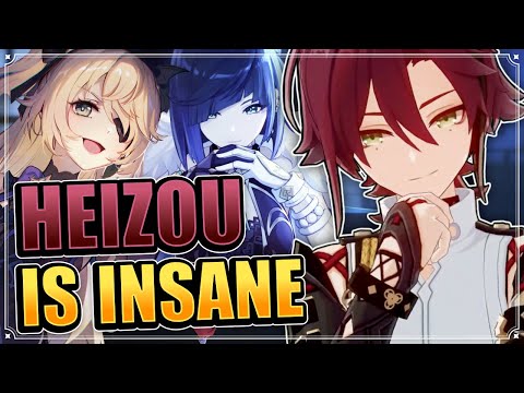 C0 Heizou is INSANELY POWERFUL! Genshin Impact Shikanoin Heizou Team Comp Artifacts Builds Gameplay