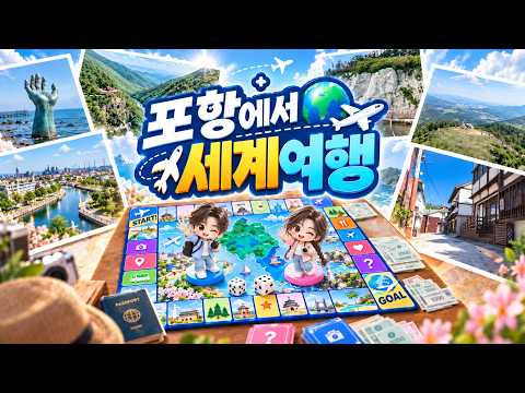 여권 없이 떠나는 세계여행?! 포항에서 세계일주 하기✈️
