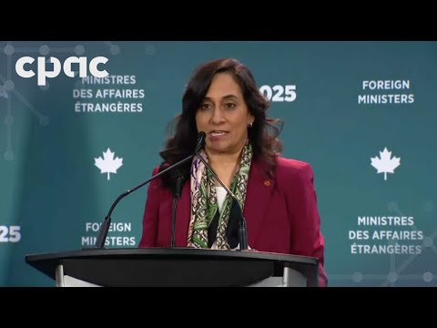 G7 foreign ministers’ meeting: Anita Anand speaks with reporters – November 11, 2025