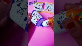 chocolate gift Idea for raksha bandhan/Easy making Rakhi Chocolate Gift Idea#chocolate #shorts