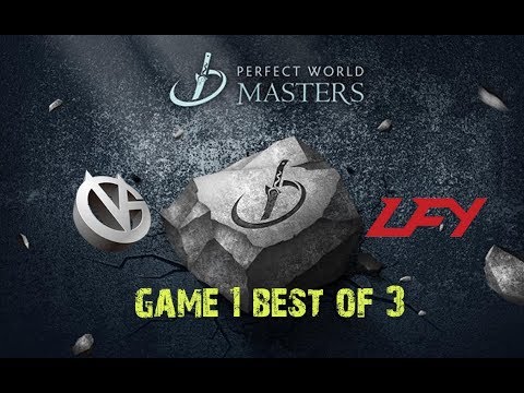 VG vs LFY Game 1 BO3 Highlights | Perfect World Masters 2017 | VG.Paparazi Morphling 11/1/9