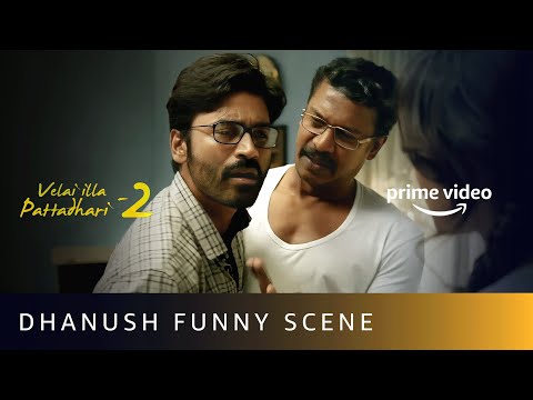 What's Wrong With Dhanush? 🍺 | Vellaiilla Pattadhar 2 | Comedy Scene | Amazon Prime Video