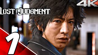 LOST JUDGMENT - Gameplay Walkthrough Part 1 - Prologue (FULL GAME 4K 60FPS) PS5