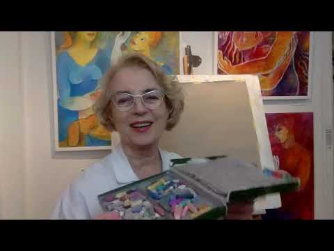 [Alina Witwitzka] Torr pastell – teckningskurs # alinawitwitzka #teckningskurs #torrpastell