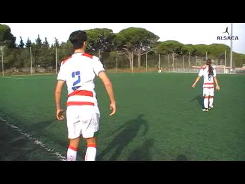 ALSACA2016 Balón de Cádiz CF "A" - Granada CF 1er Tiempo Jornada 10 Temporada 2016-17