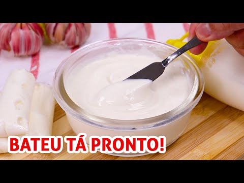 Molho de Alho Caseiro Simples sem Ovos: Receita Fácil!