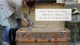 Get Rid of the Musty Smell in Old Furniture