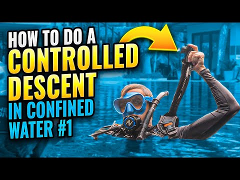 Scuba Diving: How to do a Controlled Descent in Confined Water