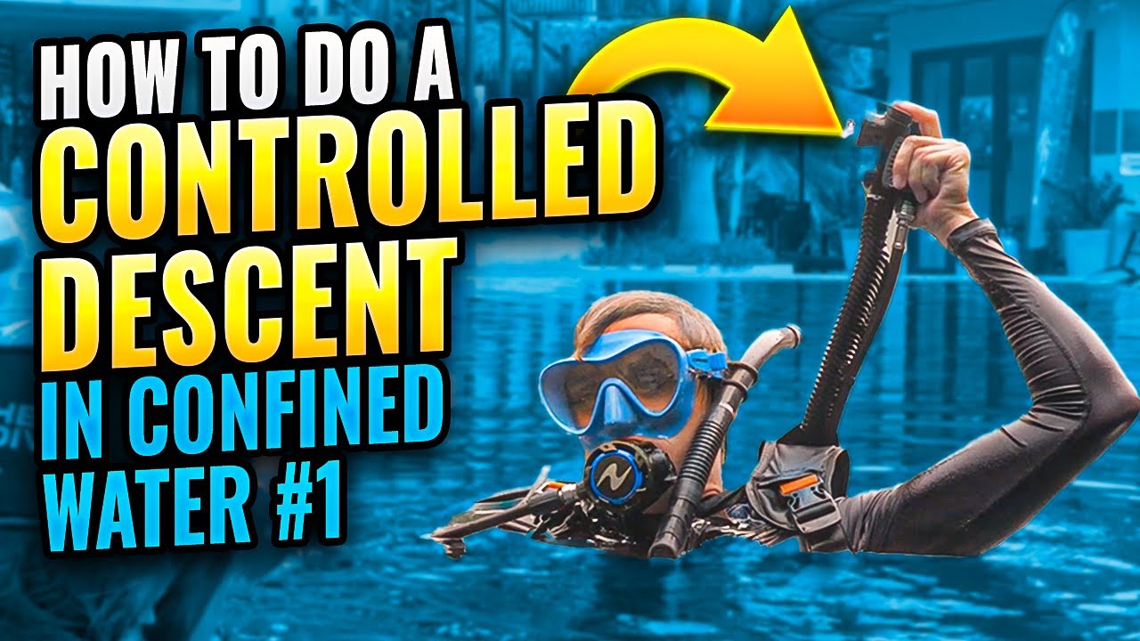 Scuba Diving: How to do a Controlled Descent in Confined Water