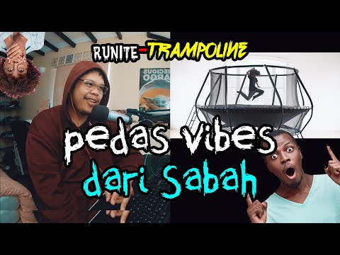 r-unite - trampoline ~ semenanjung reaction #hqareact