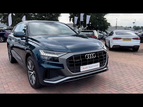 Approved Used Audi Q8 S line 50 TDI Quattro - Crewe Audi