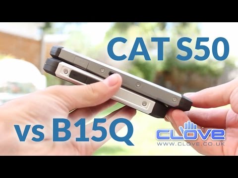 CAT S50 vs CAT B15Q Comparison