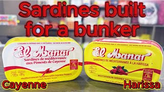 EL MANAR Mediterranean sardines! Cayenne vs Harissa!