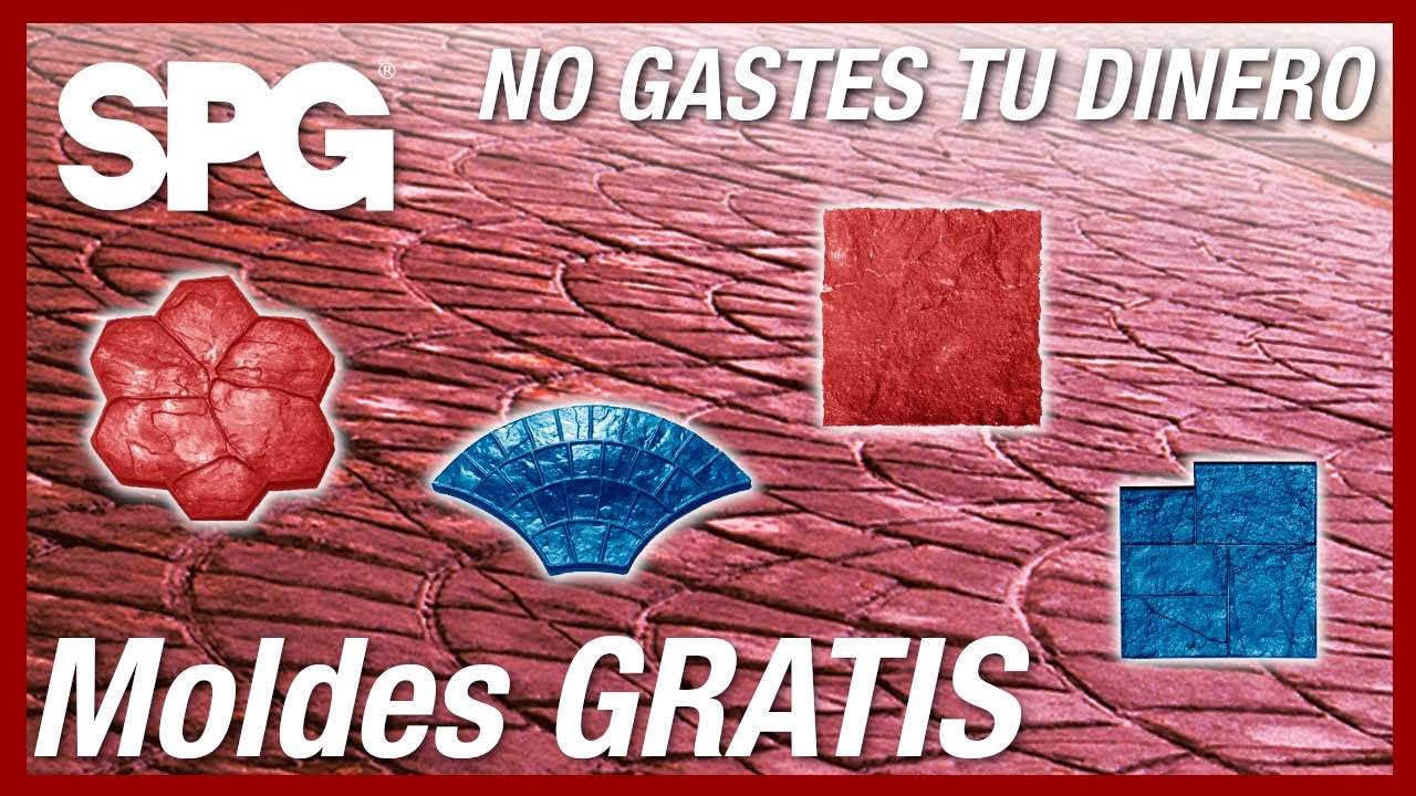 Watch Más de 50 modelos de moldes para concreto estampado GRATIS Now Más de 50 modelos de moldes para concreto estampado GRATIS