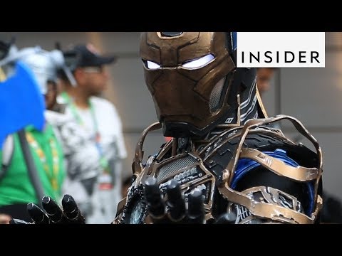 Incredible Iron Man Cosplay Costume