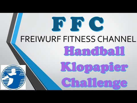 Freiwurf Hamburg Handball Klopapier Challenge