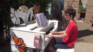 Street Piano, "Butterflies", Mesa, Arizona - played by David Wright