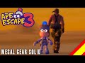 MESAL GEAR SOLID APE ESCAPE 3 Castellano