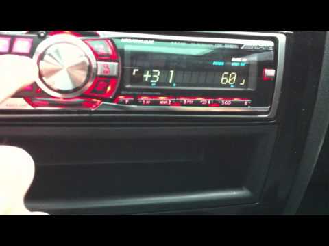 comment regler autoradio pioneer